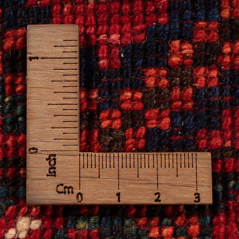 Afghansk matta - 151 x 104 cm - röd