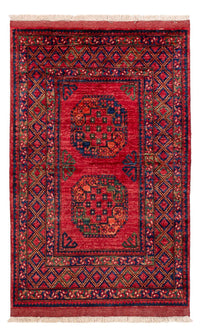 Afghansk matta - 155 x 100 cm - röd