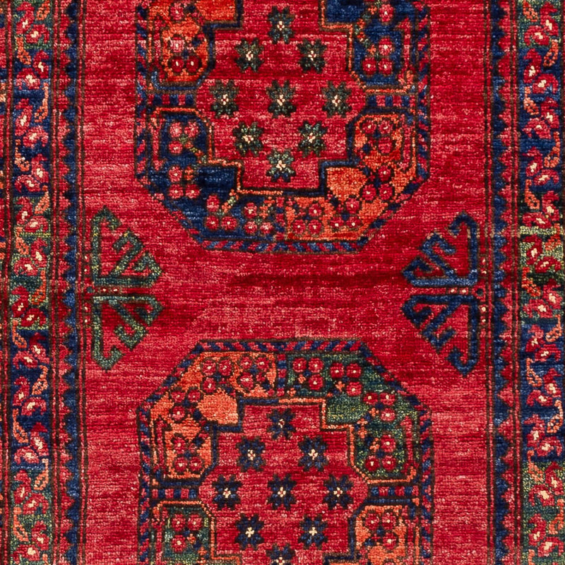 Afghansk matta - 155 x 100 cm - röd