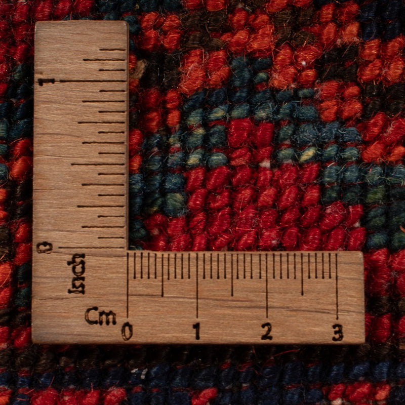 Afghansk matta - 155 x 103 cm - röd