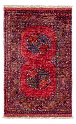 Afghansk matta - 155 x 100 cm - röd