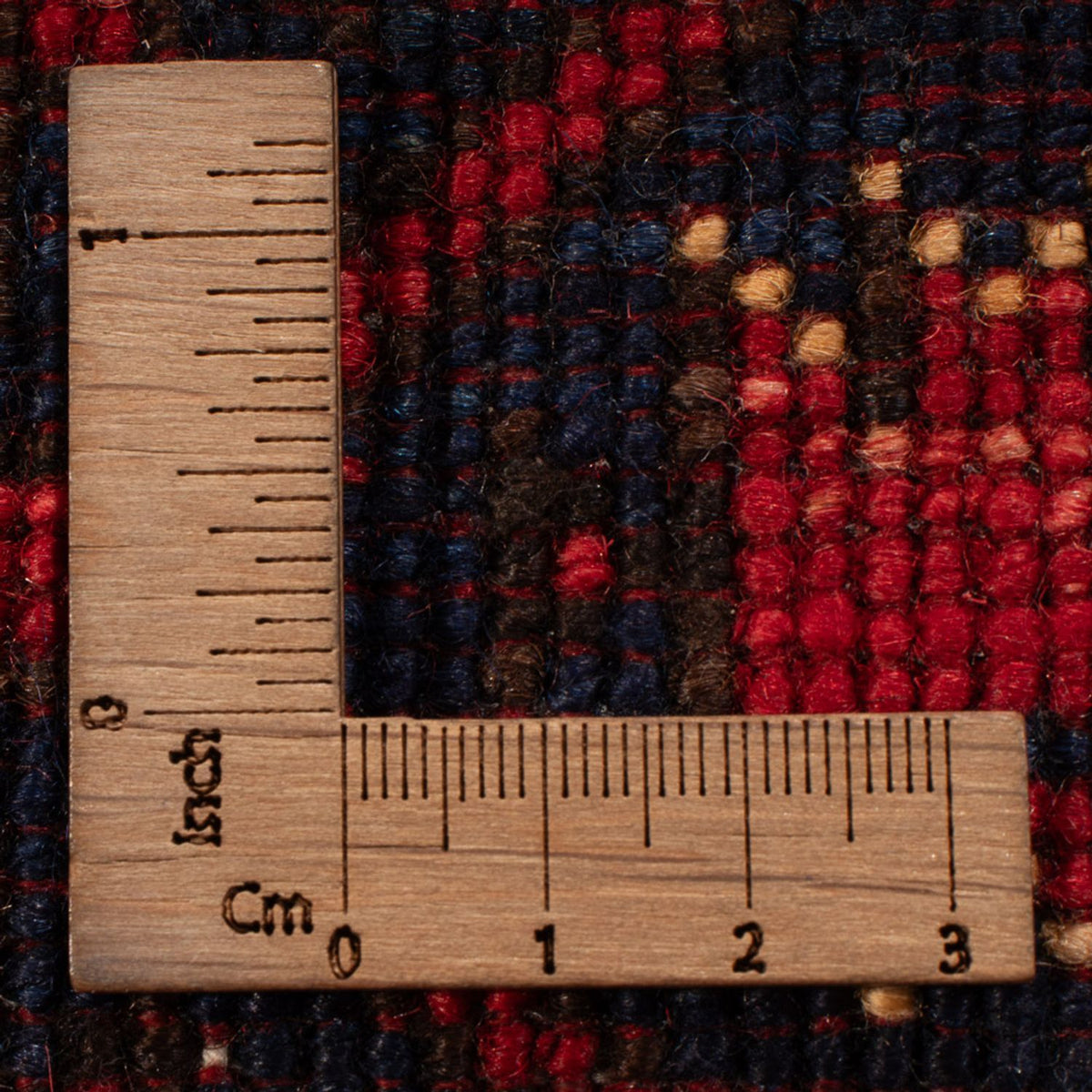 Afghansk matta - 151 x 103 cm - röd