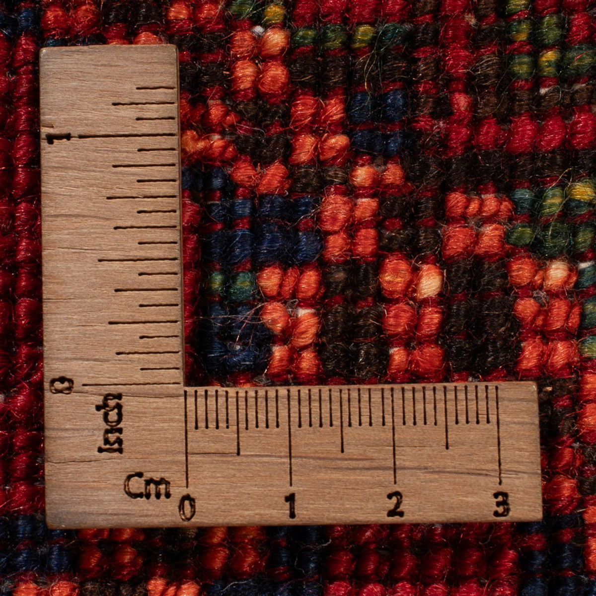 Afghansk matta - 162 x 102 cm - röd