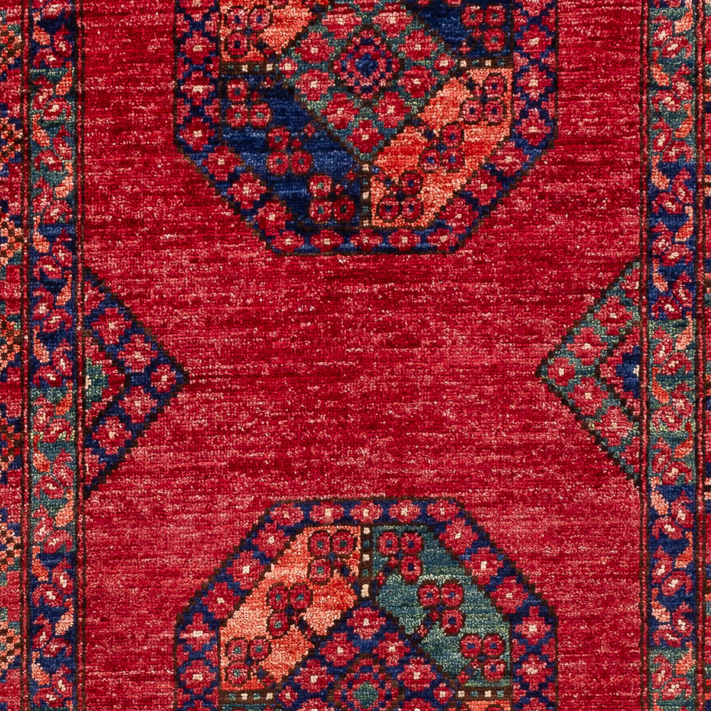 Afghansk matta - 163 x 100 cm - röd