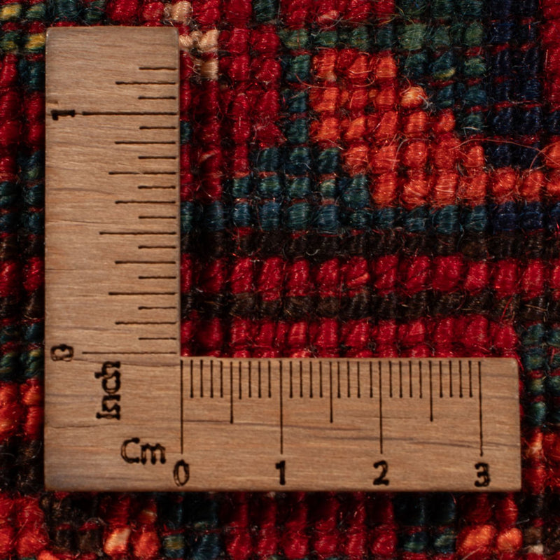 Afghansk matta - 163 x 100 cm - röd