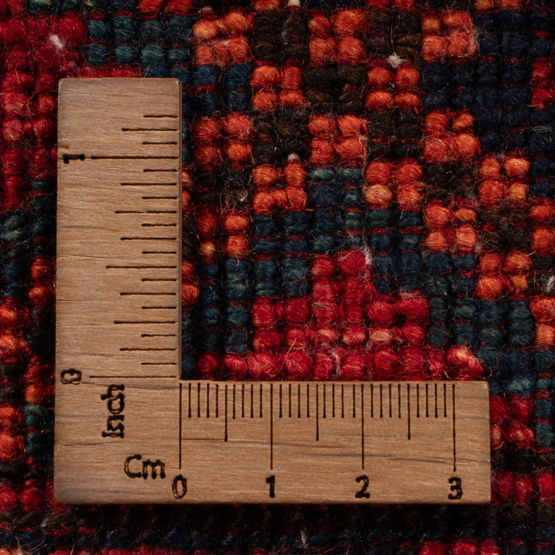 Afghansk matta - 150 x 102 cm - röd