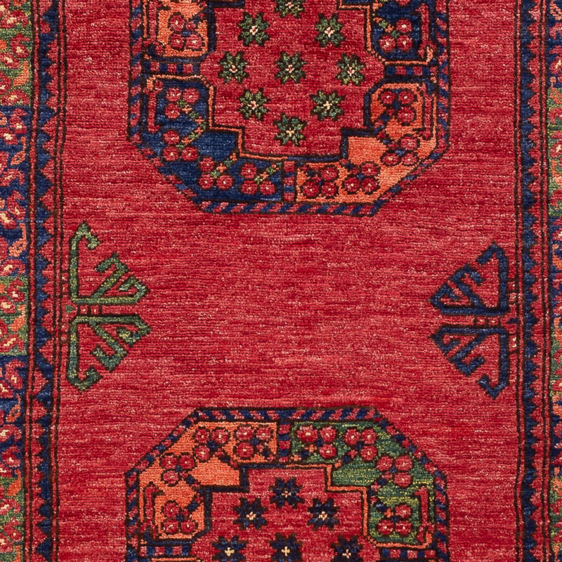 Afghansk matta - 154 x 108 cm - röd