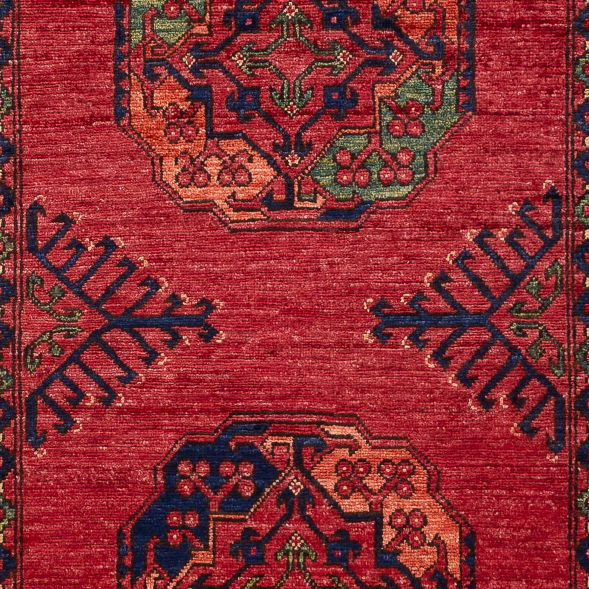 Afghansk matta - 158 x 99 cm - röd