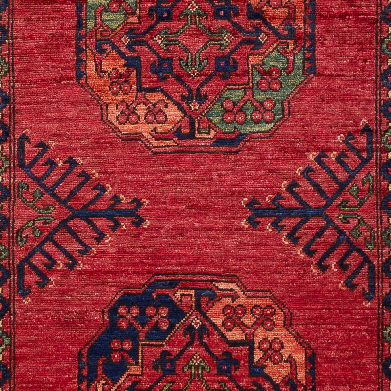 Afghansk matta - 158 x 99 cm - röd