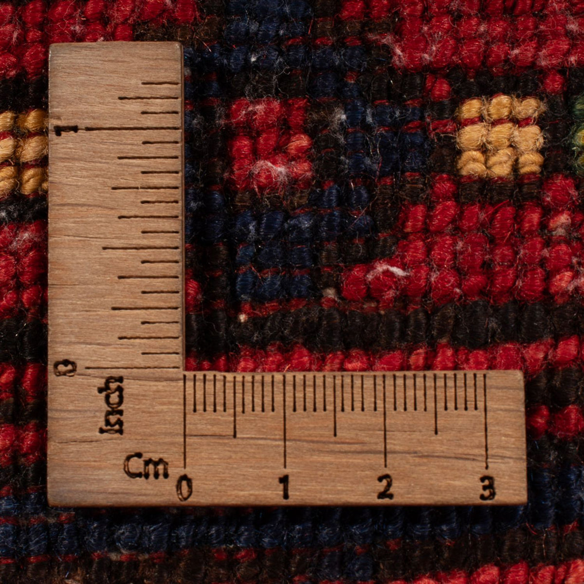 Afghansk matta - 158 x 99 cm - röd