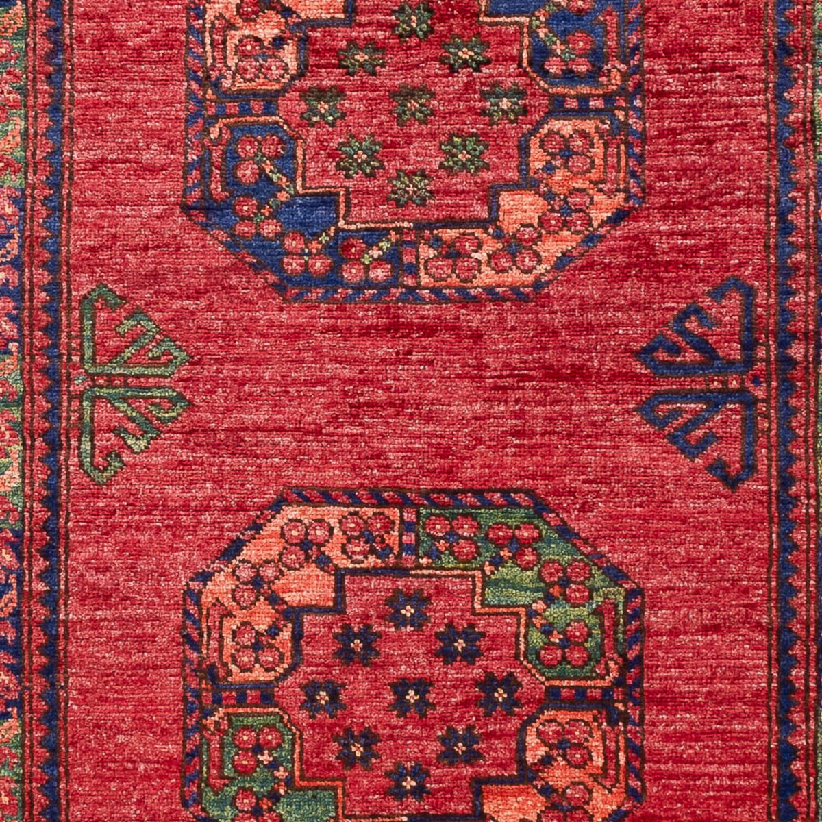 Afghansk matta - 148 x 103 cm - röd