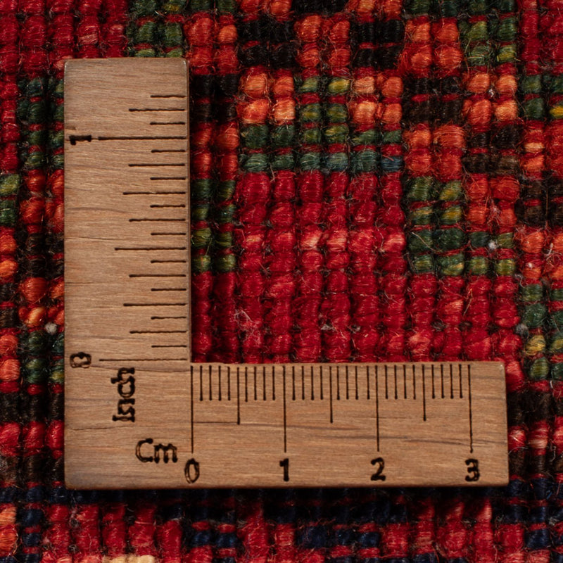 Afghansk matta - 159 x 108 cm - röd