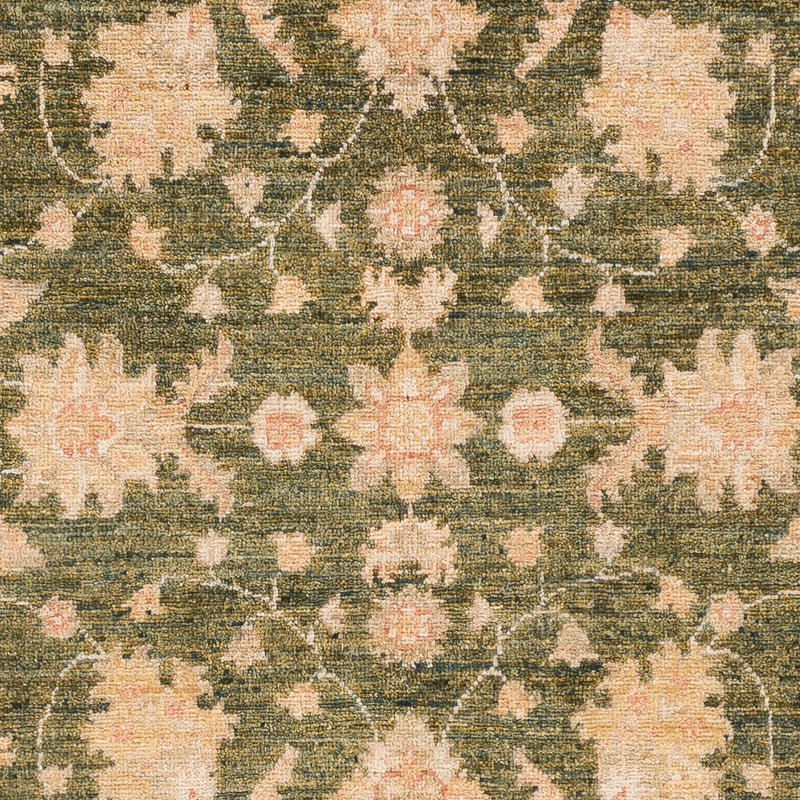 Ziegler Carpet - 150 x 101 cm - olivgrön