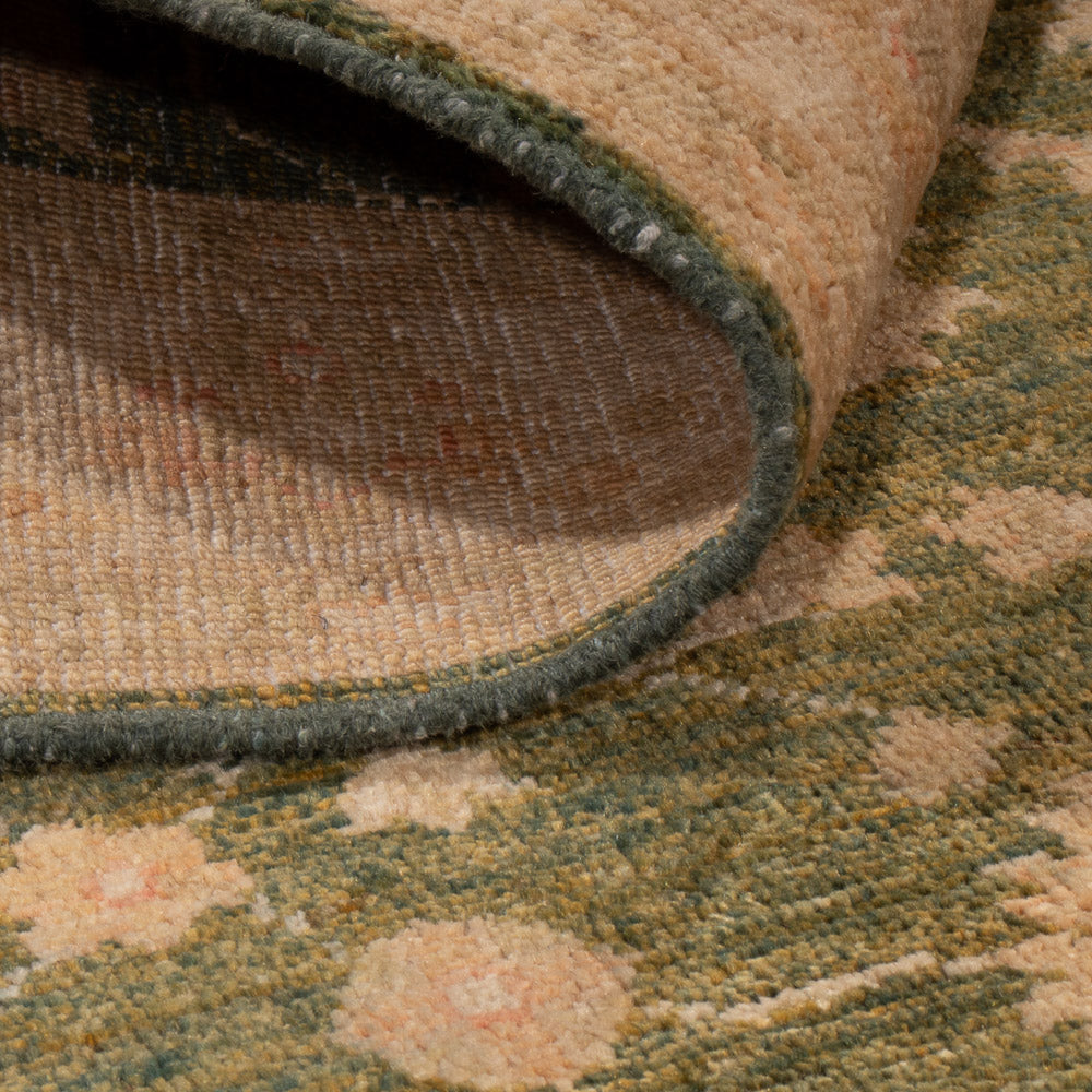 Ziegler Carpet - 150 x 101 cm - olivgrön