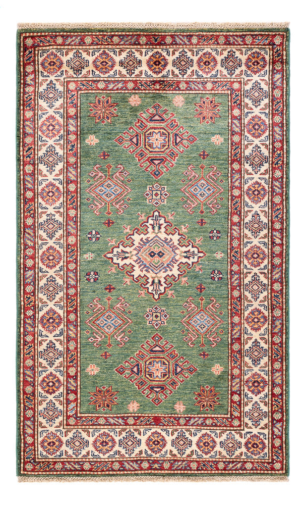 Ziegler Carpet - Kazak - 160 x 98 cm - grön