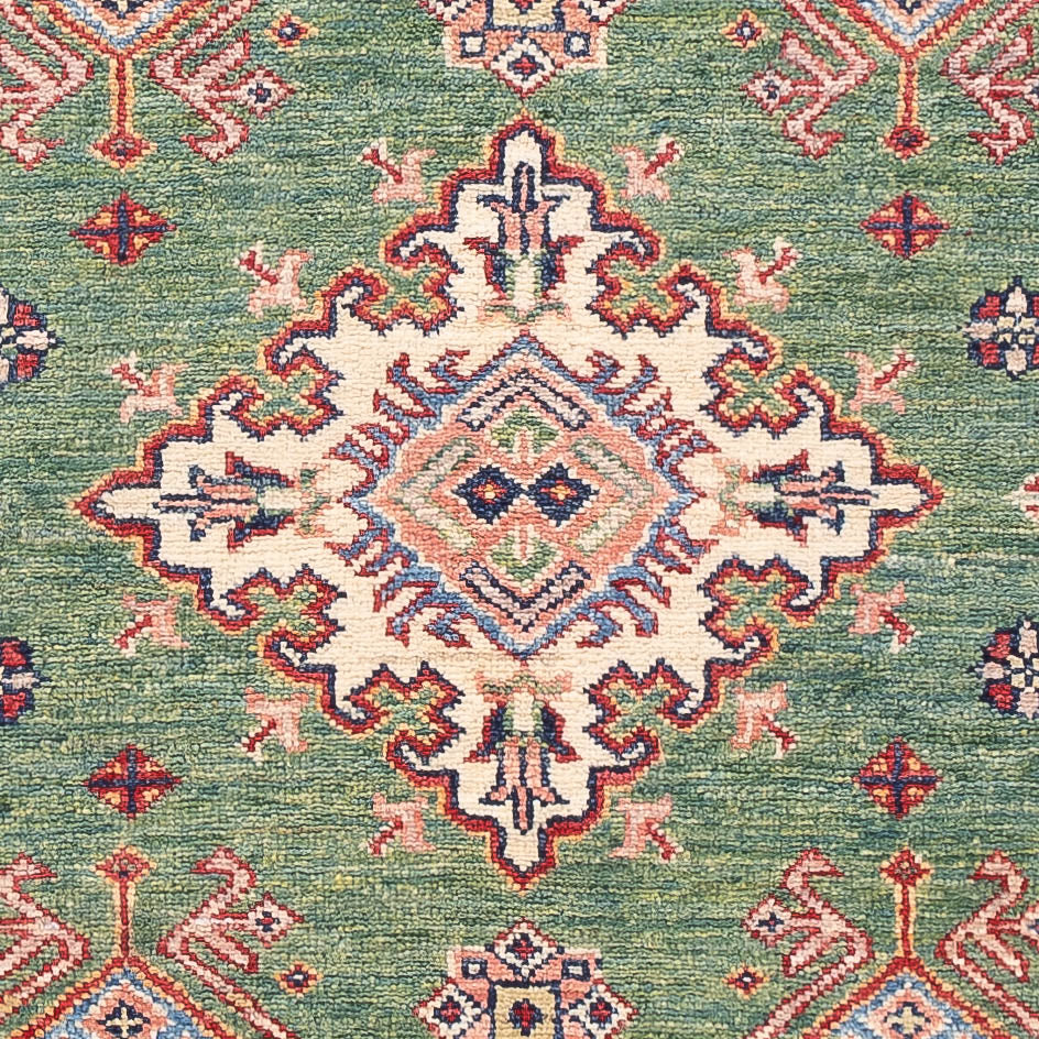 Ziegler Carpet - Kazak - 160 x 98 cm - grön