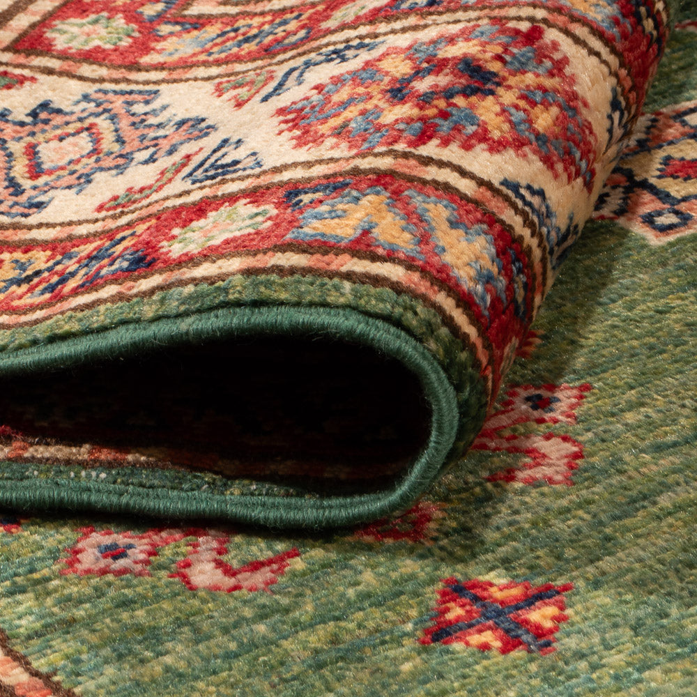 Ziegler Carpet - Kazak - 160 x 98 cm - grön