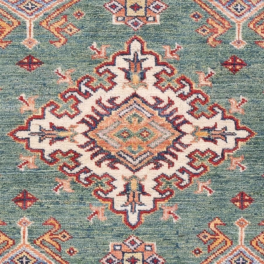 Ziegler Carpet - Kazak - 152 x 99 cm - grön