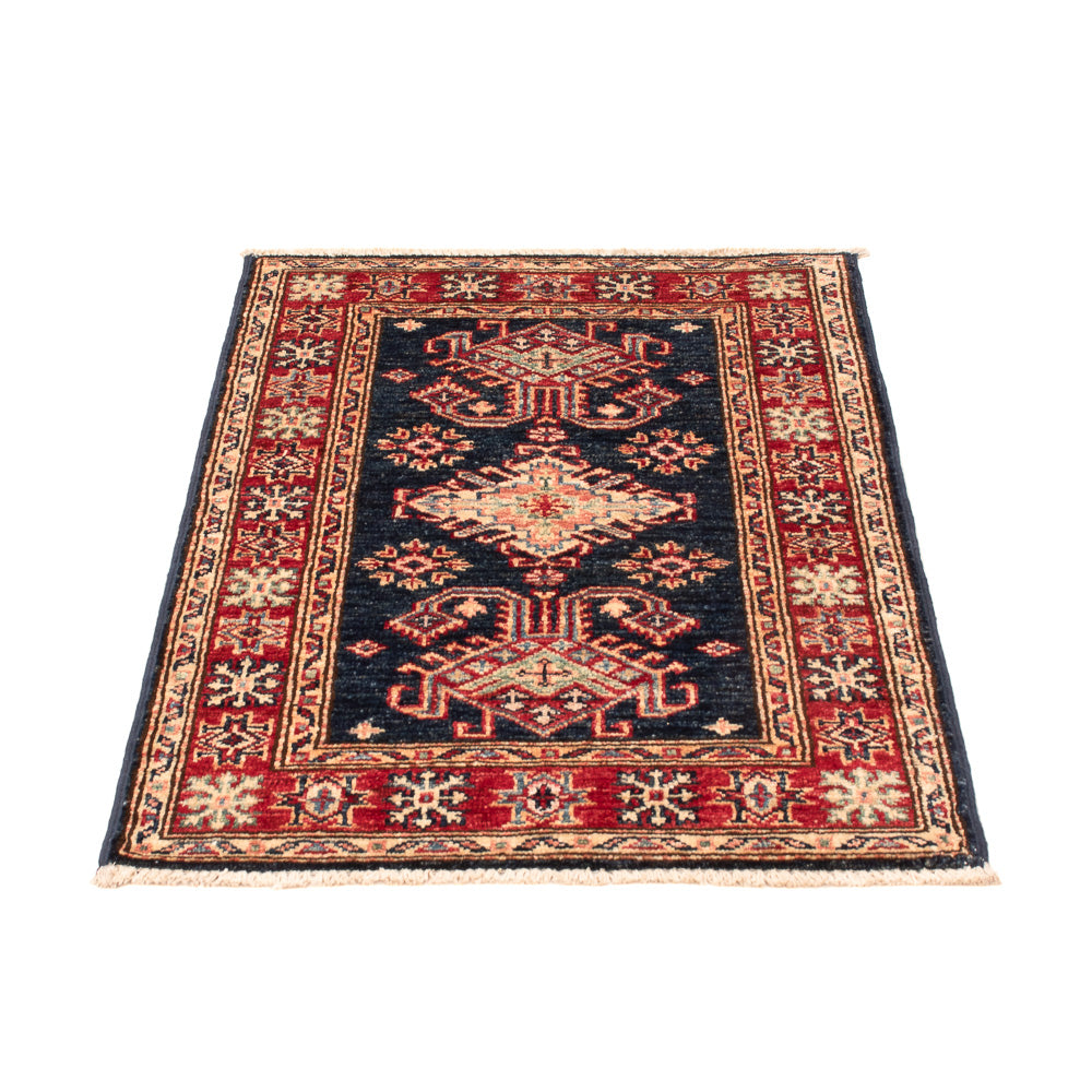 Ziegler Carpet - Kazak - Kungliga - 91 x 61 cm - bensinblå