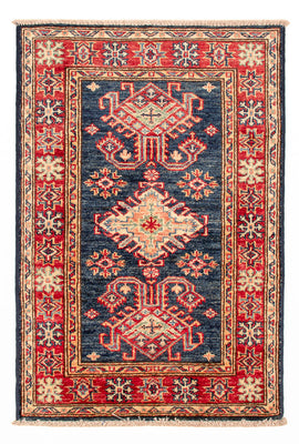 Ziegler Carpet - Kazak - Kungliga - 92 x 59 cm - bensinblå