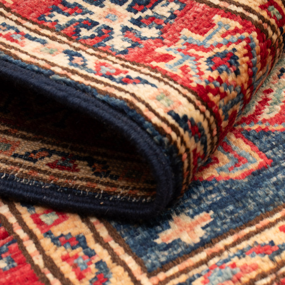 Ziegler Carpet - Kazak - Kungliga - 92 x 59 cm - bensinblå