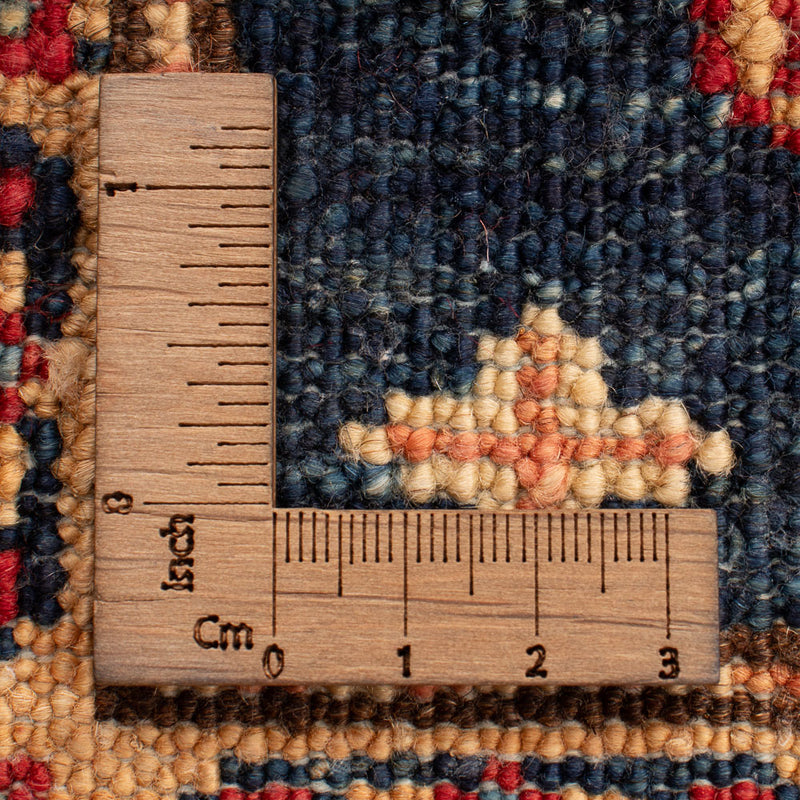 Ziegler Carpet - Kazak - Kungliga - 92 x 59 cm - bensinblå