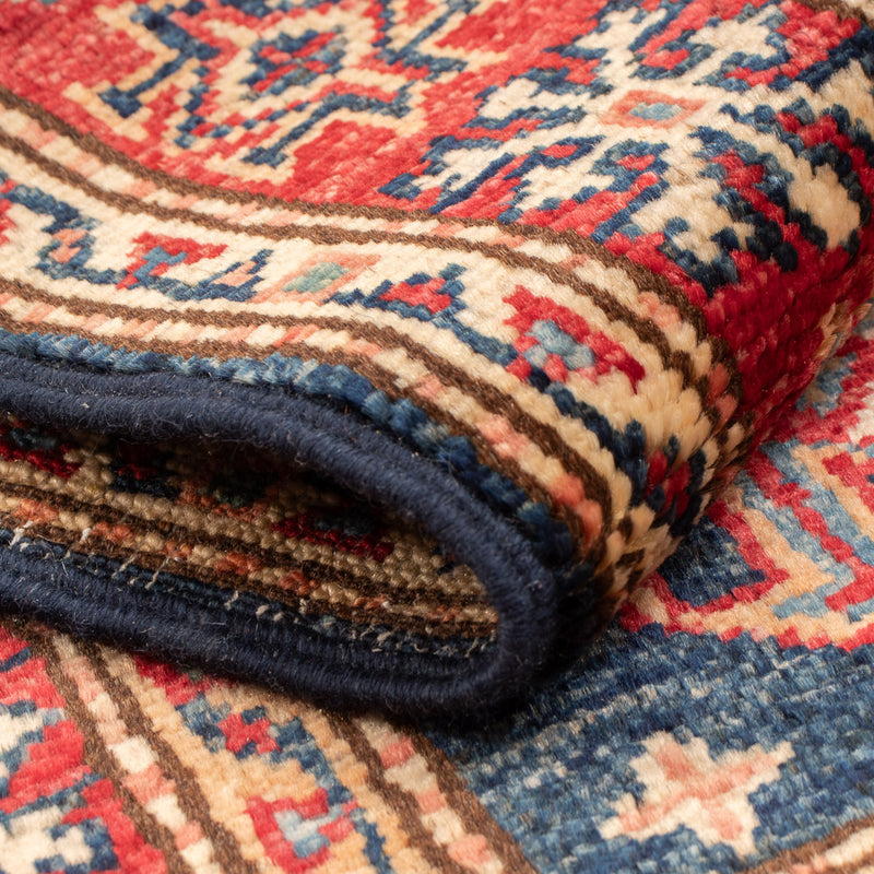 Ziegler Carpet - Kazak - Kungliga - 90 x 58 cm - mörkblå