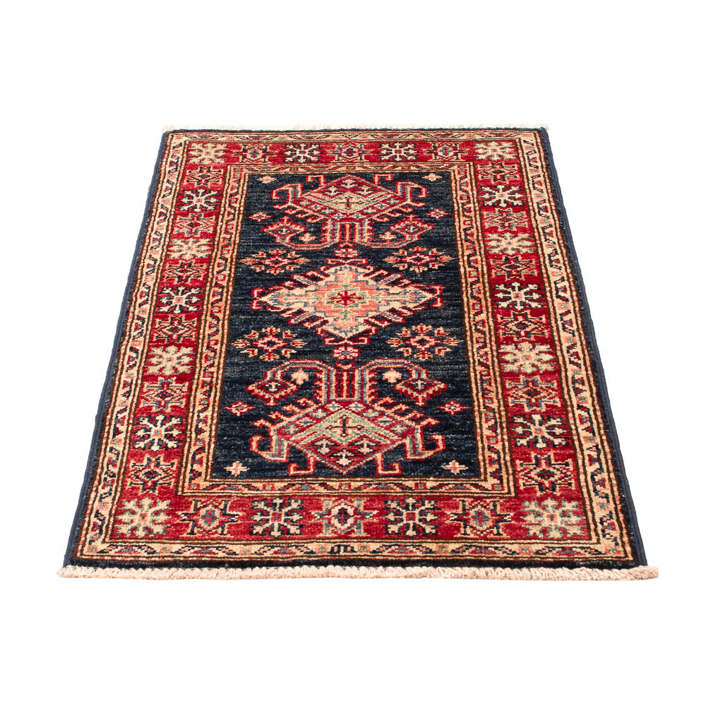 Ziegler Carpet - Kazak - Kungliga - 90 x 58 cm - mörkblå