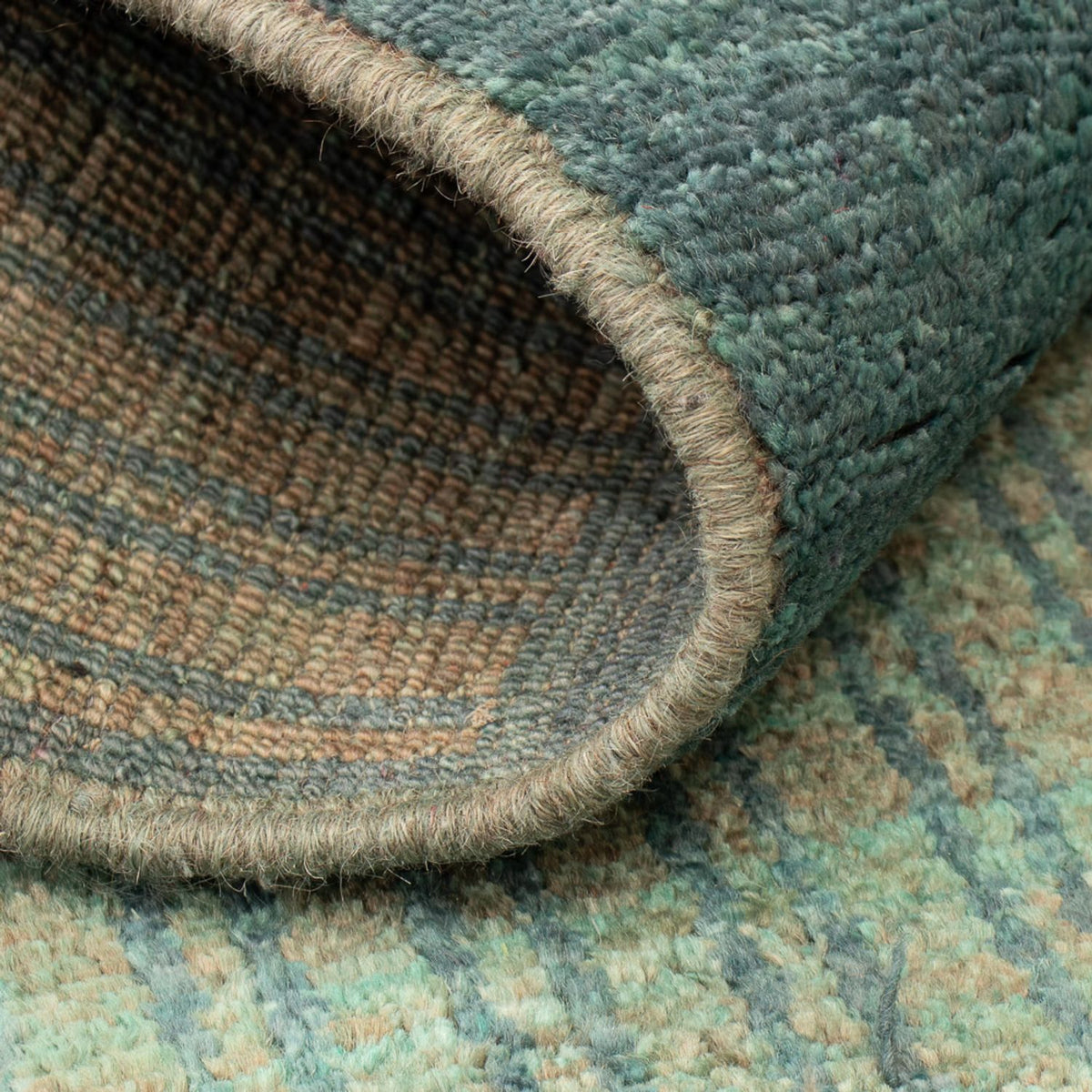 Ziegler Carpet - Modern - 90 x 64 cm - blå