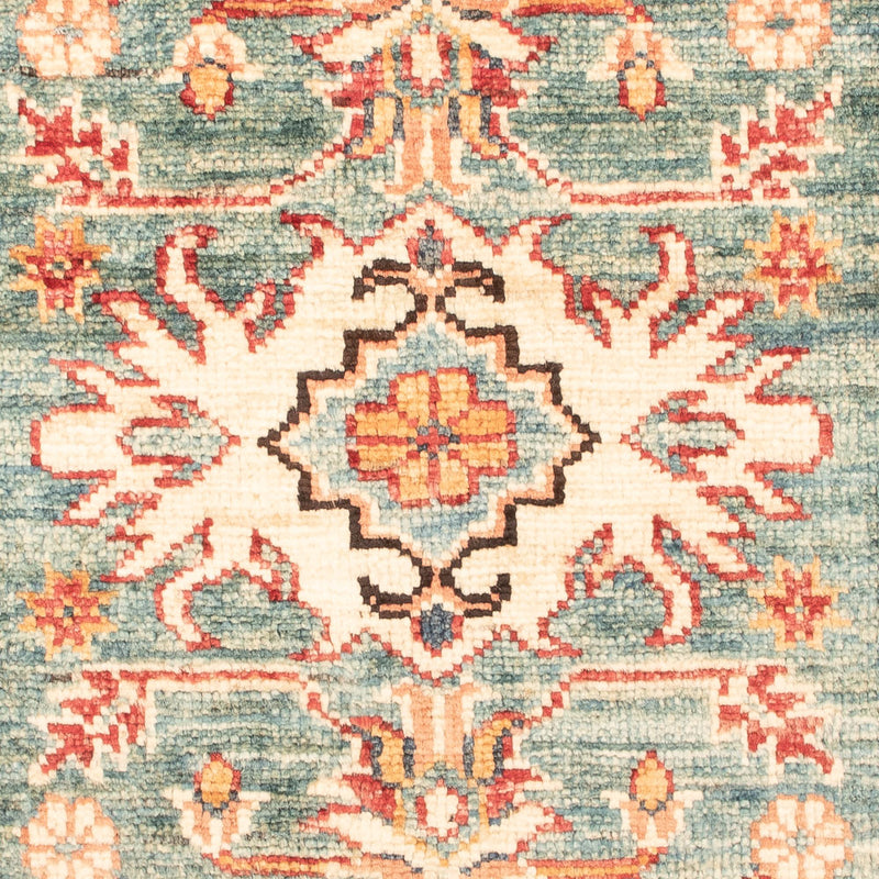 Ziegler Carpet - Kazak - Kungliga - 91 x 59 cm - ljusgrön