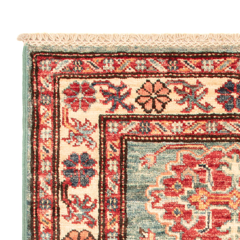 Ziegler Carpet - Kazak - Kungliga - 91 x 59 cm - ljusgrön