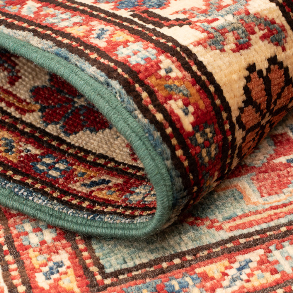 Ziegler Carpet - Kazak - Kungliga - 91 x 59 cm - ljusgrön