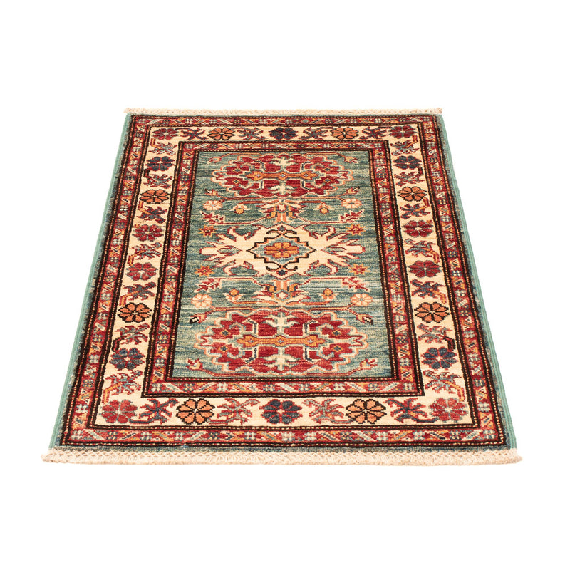 Ziegler Carpet - Kazak - Kungliga - 91 x 59 cm - ljusgrön