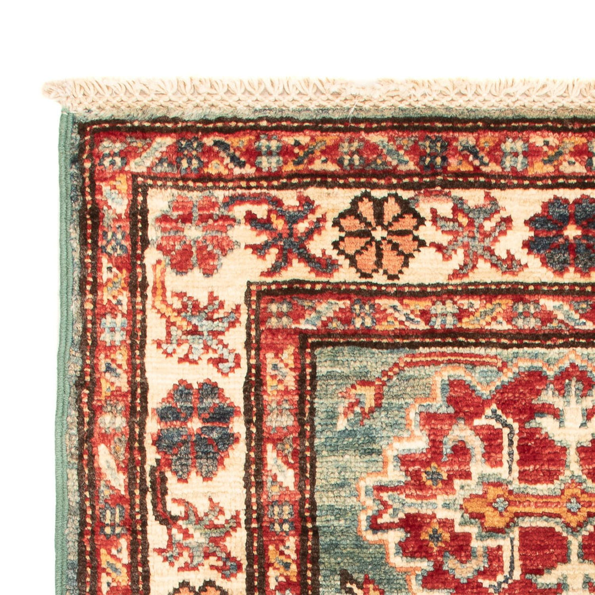 Ziegler Carpet - Kazak - Kungliga - 92 x 57 cm - ljusgrön