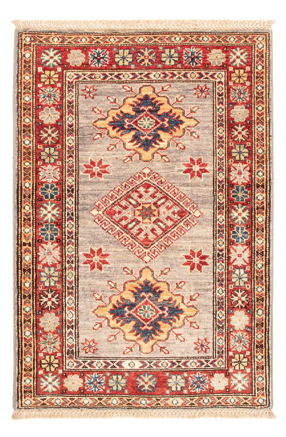 Ziegler Carpet - Kazak - Kungliga - 92 x 61 cm - ljusgrå