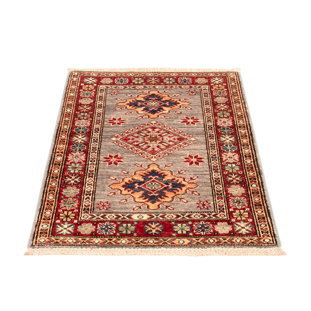Ziegler Carpet - Kazak - Kungliga - 92 x 61 cm - ljusgrå