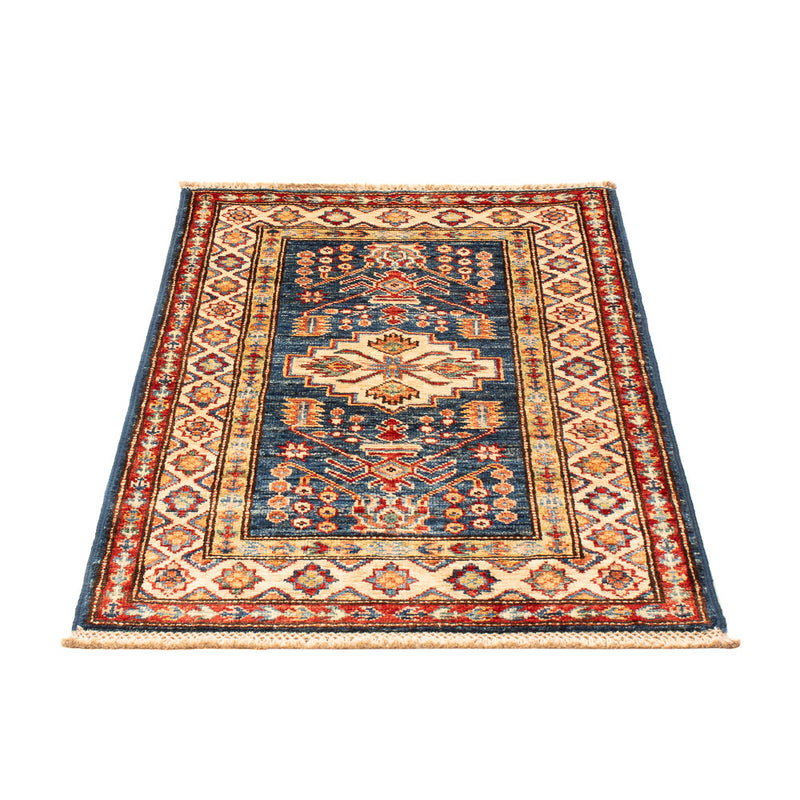 Ziegler Carpet - Kazak - Kungliga - 95 x 58 cm - bensinblå