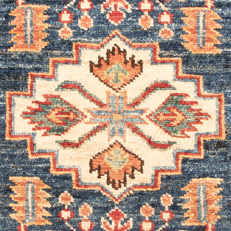 Ziegler Carpet - Kazak - Kungliga - 95 x 60 cm - bensinblå