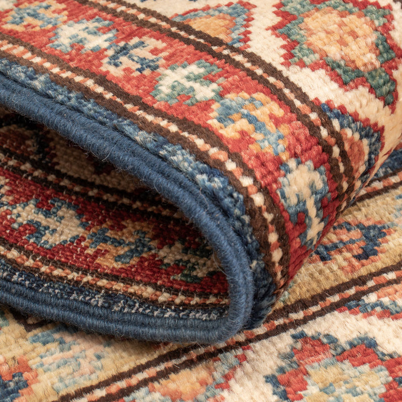 Ziegler Carpet - Kazak - Kungliga - 95 x 62 cm - bensinblå