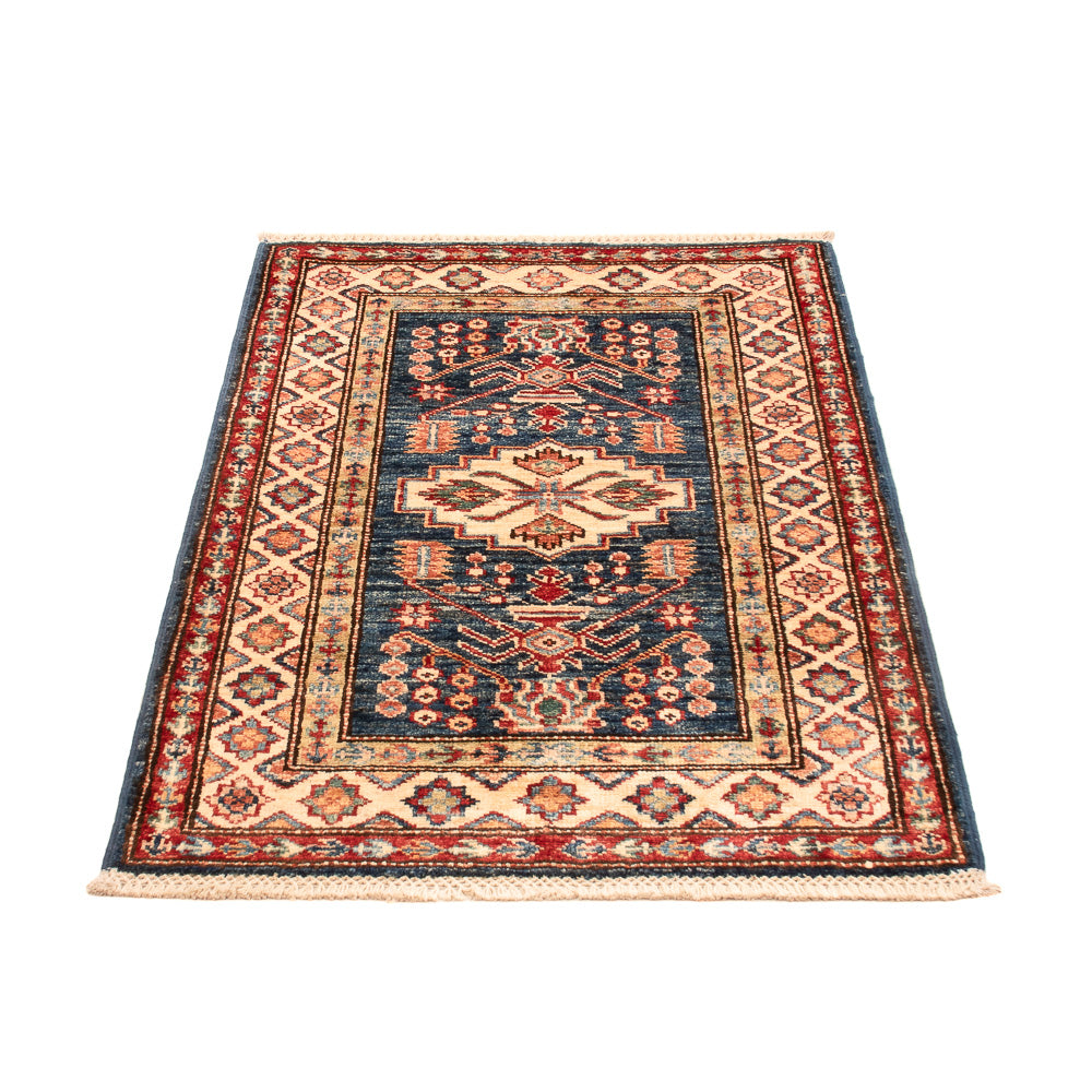 Ziegler Carpet - Kazak - Kungliga - 95 x 62 cm - bensinblå