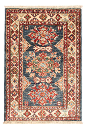 Ziegler Carpet - Kazak - Kungliga - 90 x 60 cm - bensinblå