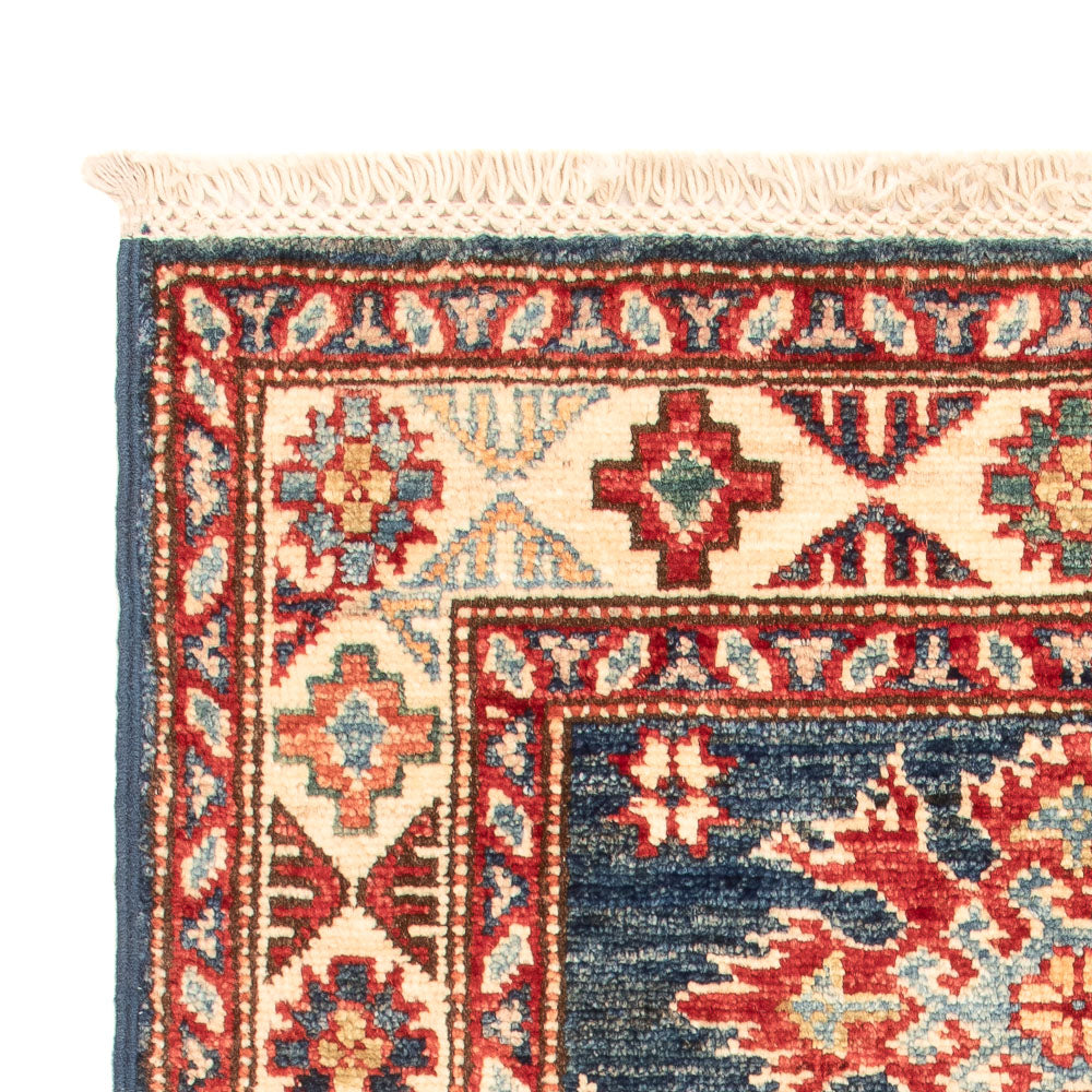 Ziegler Carpet - Kazak - Kungliga - 91 x 58 cm - bensinblå