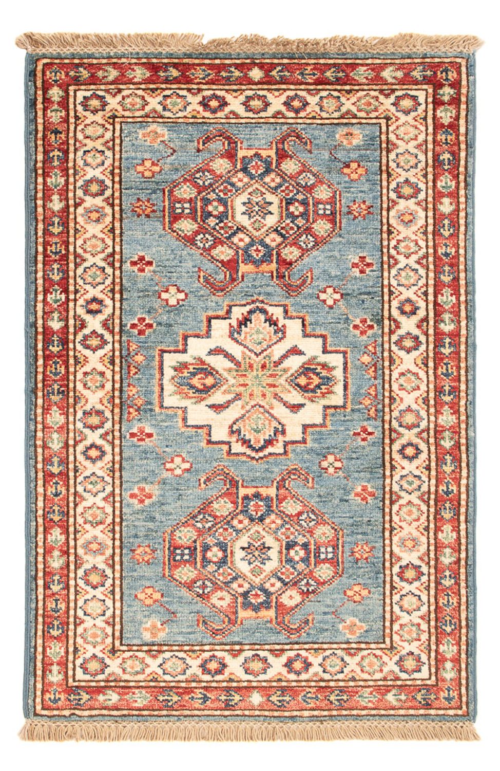 Ziegler Carpet - Kazak - Kungliga - 90 x 60 cm - ljusblå
