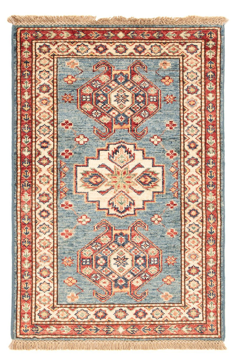 Ziegler Carpet - Kazak - Kungliga - 90 x 60 cm - ljusblå