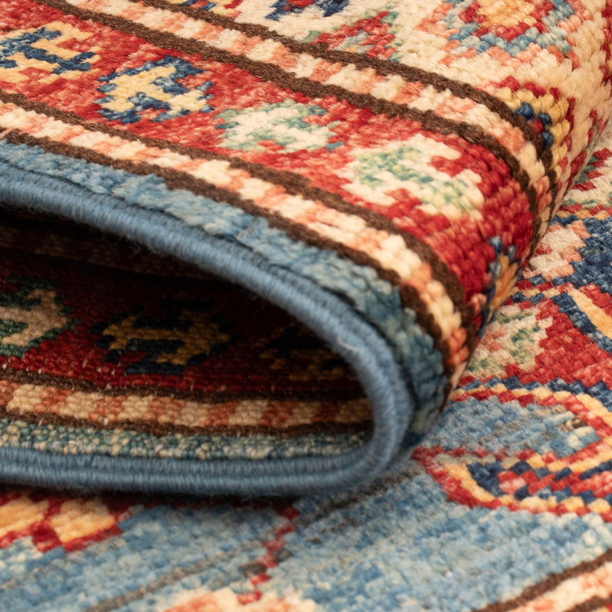 Ziegler Carpet - Kazak - Kungliga - 90 x 60 cm - ljusblå