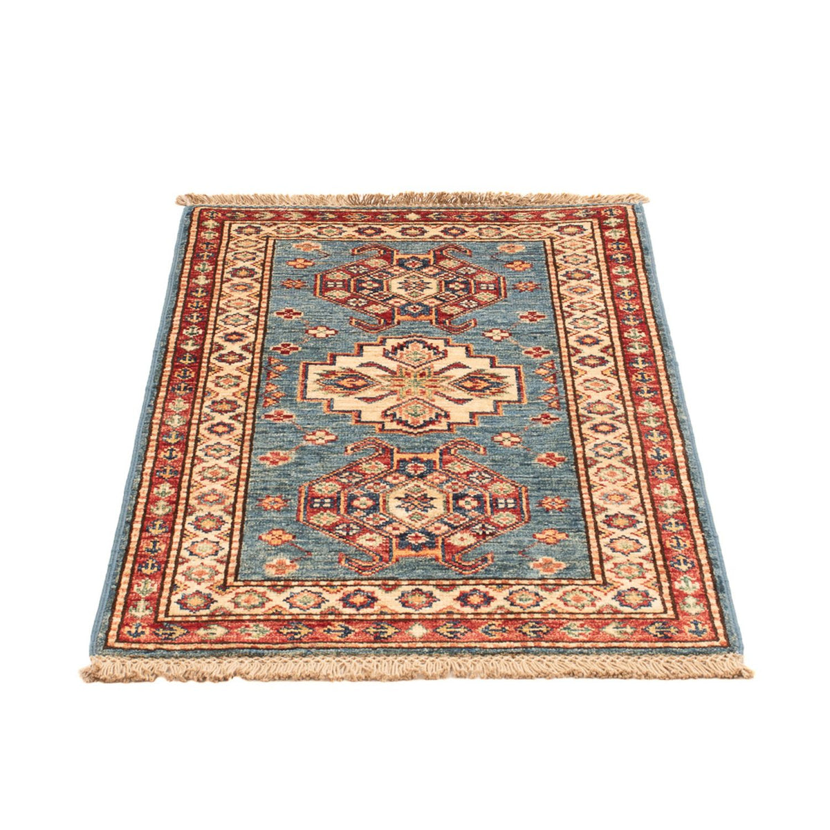Ziegler Carpet - Kazak - Kungliga - 90 x 60 cm - ljusblå