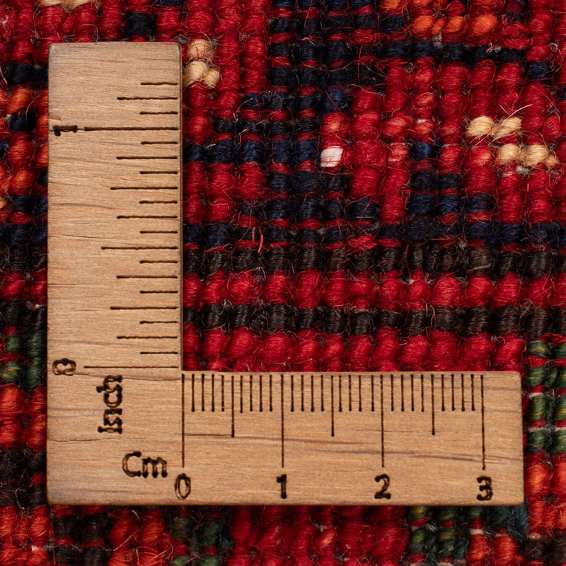 Afghansk matta - 126 x 82 cm - röd