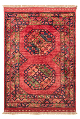 Afghansk matta - 115 x 84 cm - röd