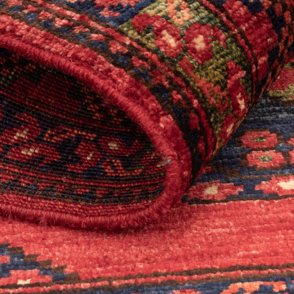 Afghansk matta - 115 x 84 cm - röd