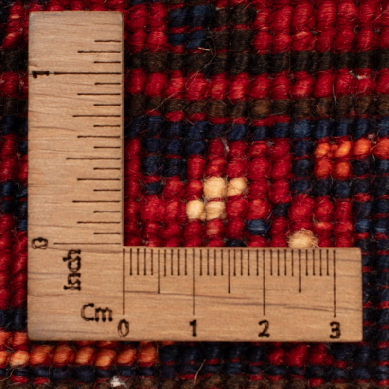 Afghansk matta - 115 x 84 cm - röd